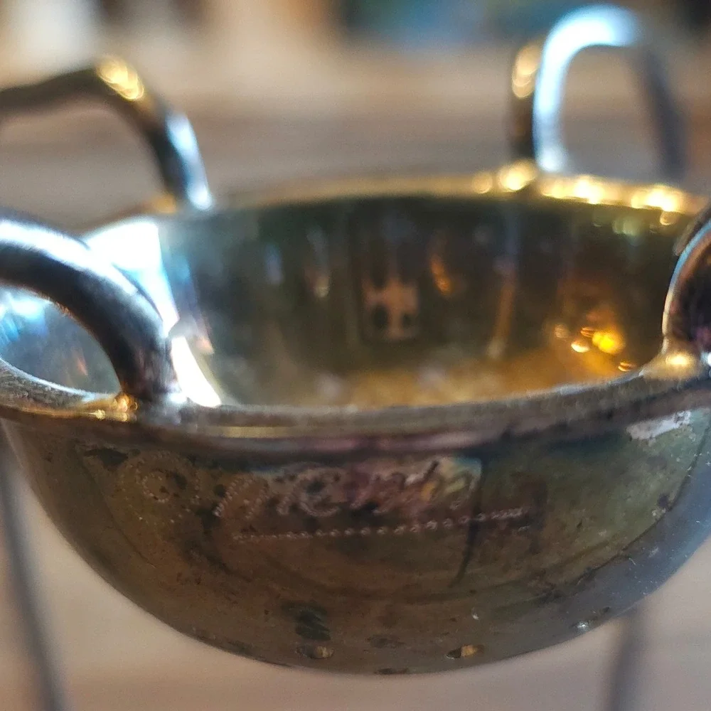Vintage Silver Metal Spider Tea Strainer Gothic Oddity Decor Michael Aram
